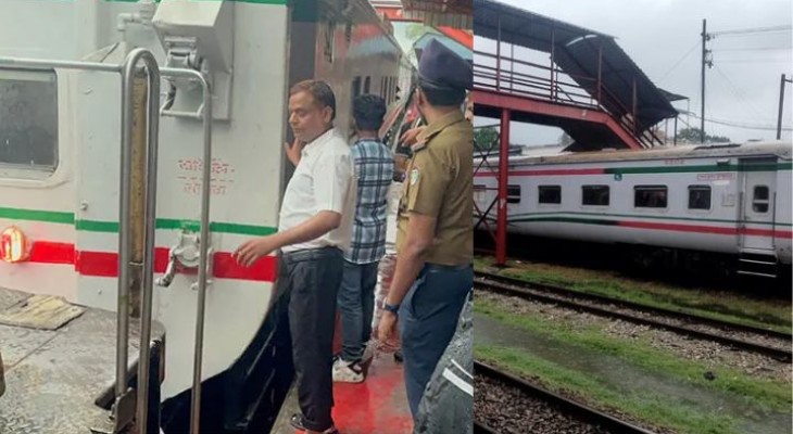 সাড়ে ৫ ঘণ্টা পর ঢাকা উদ্দেশ্যে ফেনী ছাড়লো চট্টলা এক্সপ্রেস